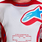 Alpinestars Racer HUNT MX Gear Set (White/Fire Red/Ucla Blue)