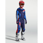 Alpinestars Racer HUNT MX Gear Set (Strong Blue/Deep Blue/Fire Red)