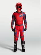Alpinestars Racer HUNT MX Gear Set (Fire Red/Graystone/Hot Coral)