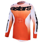 Alpinestars Racer AMBER MX Jersey (Cardinal Red Light Lilac Black)