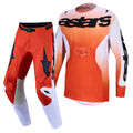 Alpinestars Racer AMBER MX Gear Set (Cardinal Red/Light Lilac/Black)
