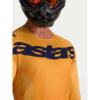 Alpinestars Racer AMBER MX Gear Set (Orange/Gold/Deep Blue)