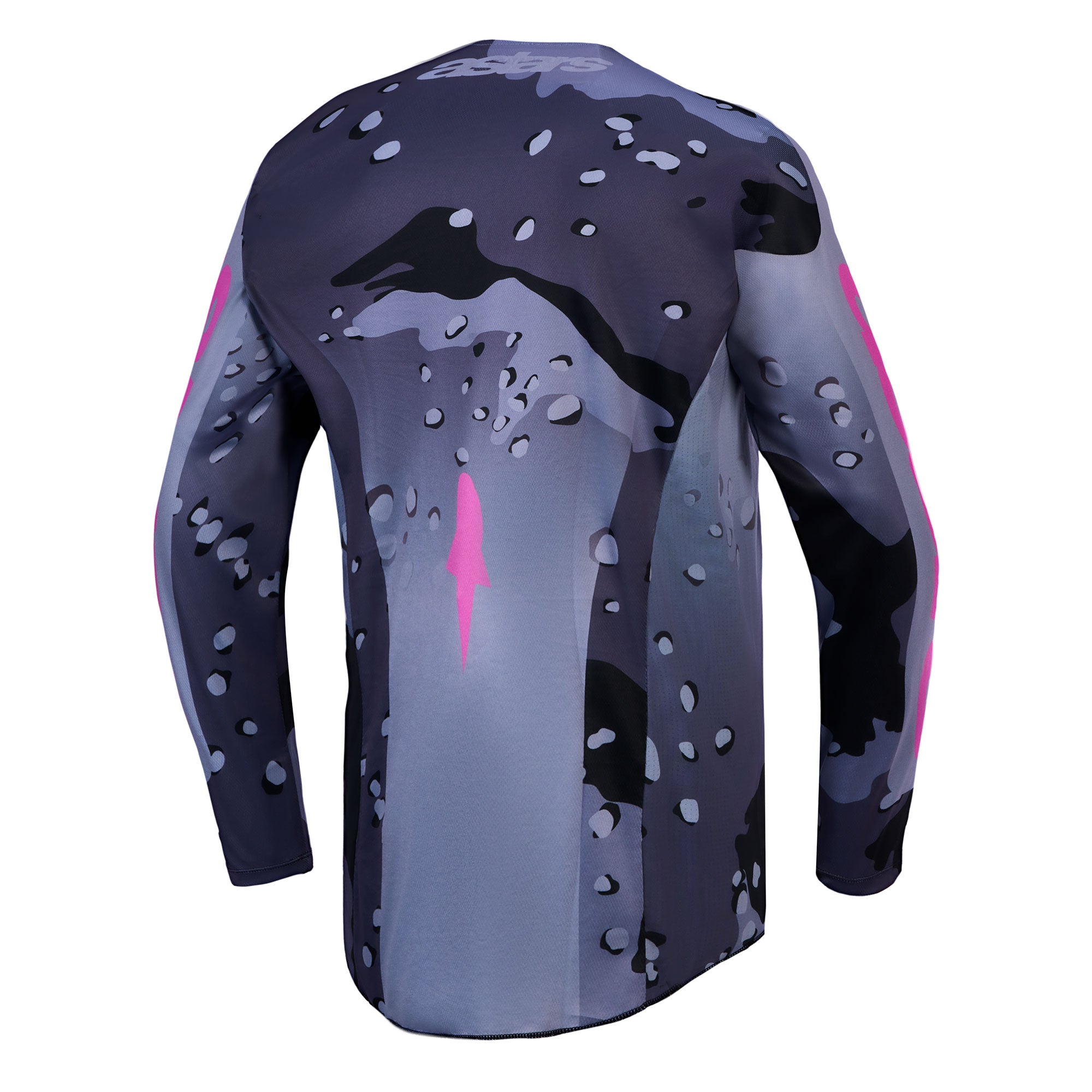 Alpinestars Racer LONE MX Gear Set (Grey Camo/Purple)