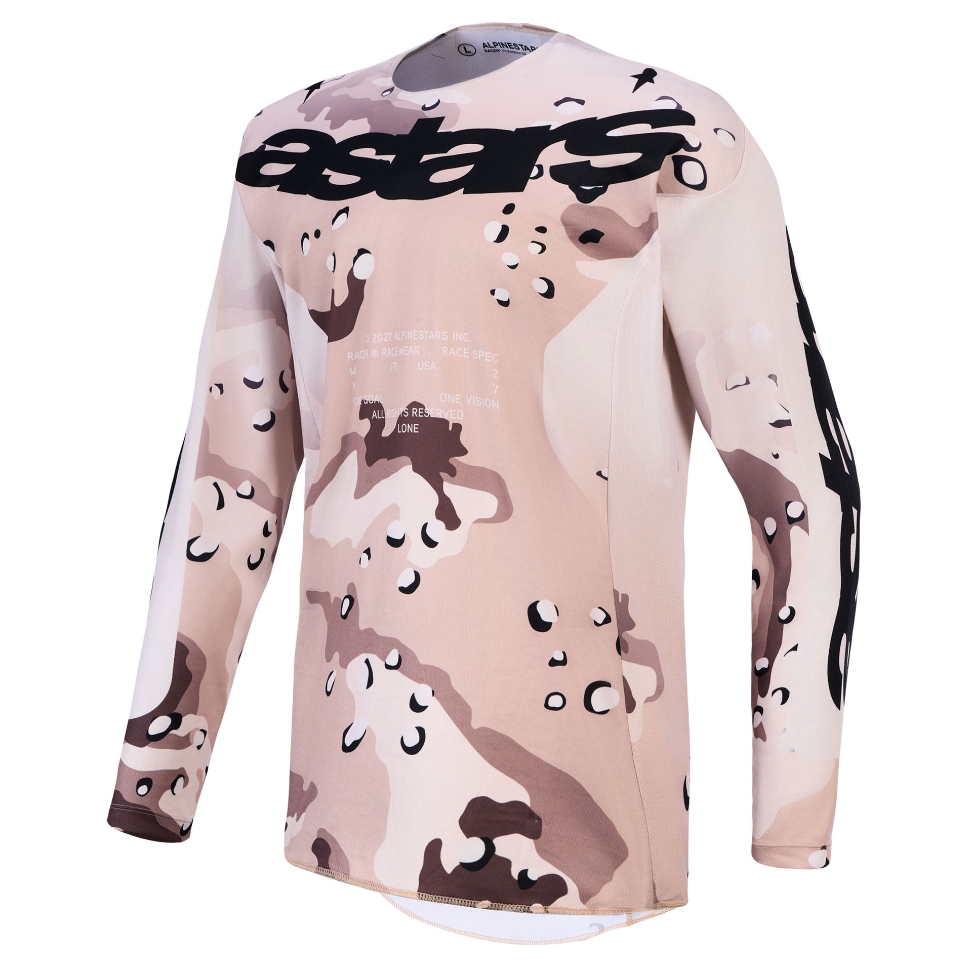 Alpinestars Racer LONE MX Jersey (Desert Camo/Black)