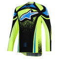 Alpinestars (MX26) MX Jersey - TechStar NOMUR (Dark Navy/Yellow Fluo/UCLA Blue)