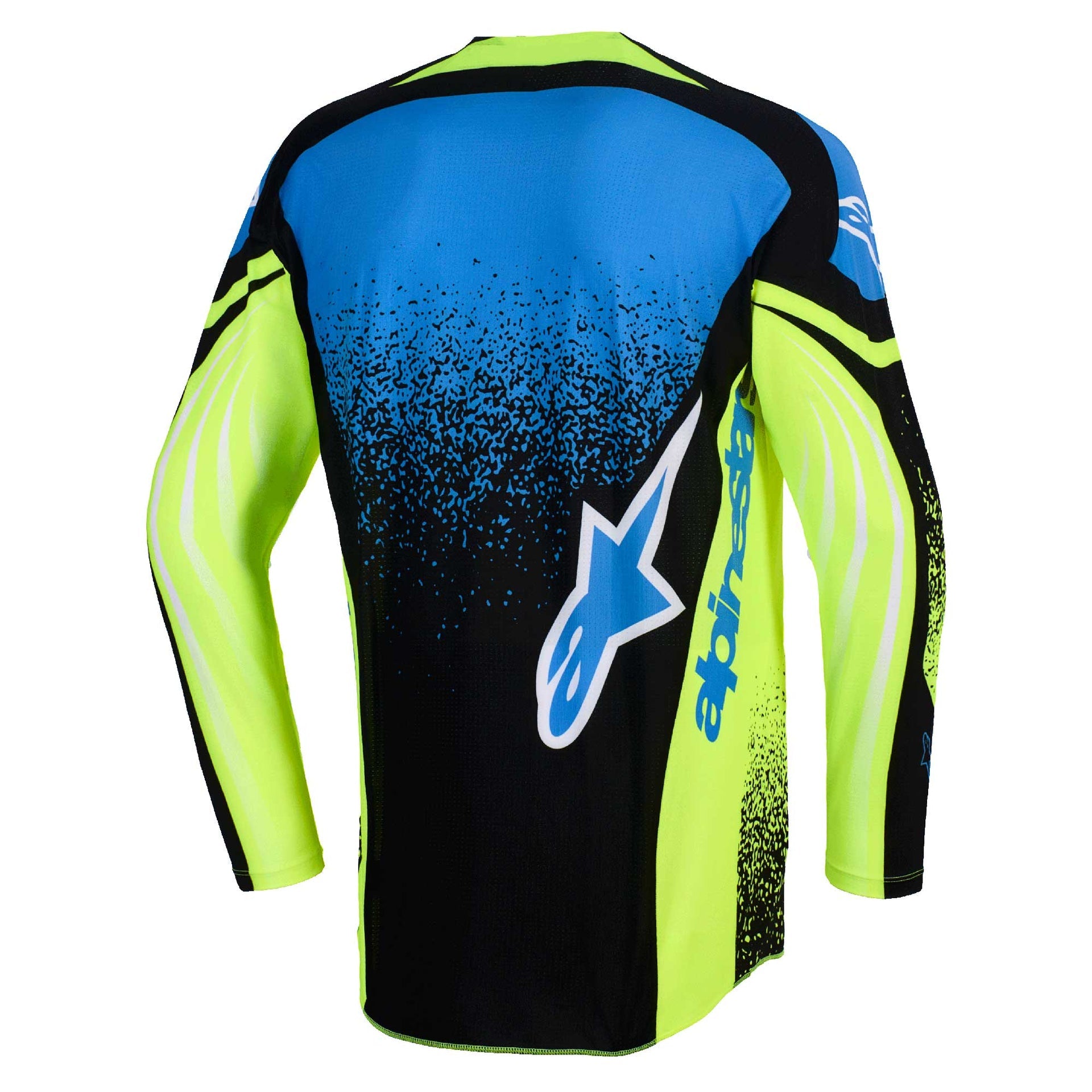 Alpinestars (MX26) MX Jersey - TechStar NOMUR (Dark Navy/Yellow Fluo/UCLA Blue)