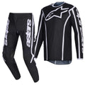 Alpinestars MX Jersey & Pant Kit Deal - Fluid APEX (Black/Grey)