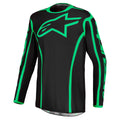Alpinestars Fluid APEX V2 MX Jersey (Black/Green Fluo)