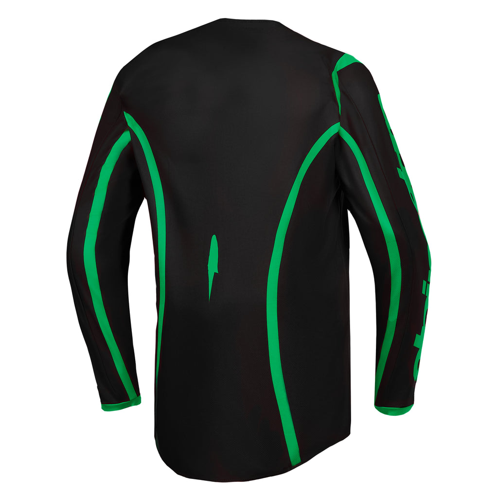 Alpinestars Fluid APEX V2 MX Gear Set (Black/Fluo Green)