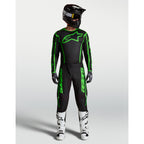 Alpinestars Fluid APEX V2 MX Gear Set (Black/Fluo Green)