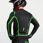 Alpinestars Fluid APEX V2 MX Jersey (Black/Green Fluo)