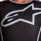 Alpinestars Fluid APEX V2 MX Jersey (Black/Silver)