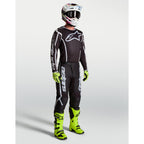 Alpinestars Fluid APEX V2 MX Jersey (Black/Silver)
