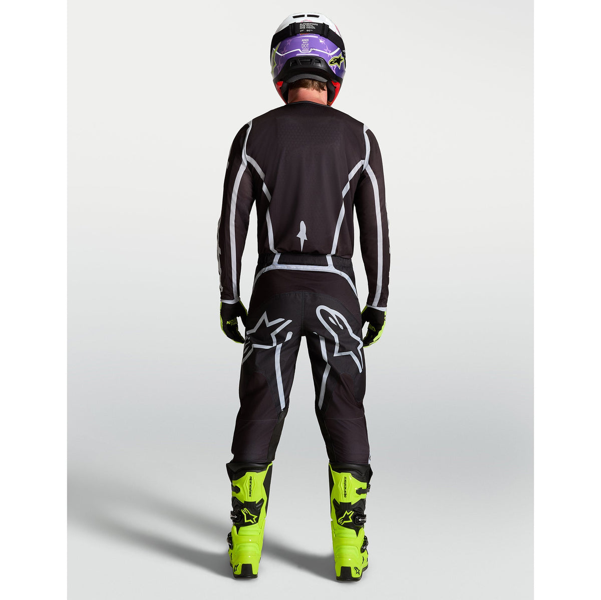 Alpinestars Fluid APEX V2 MX Pants (Black/Silver)