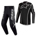 Alpinestars Fluid APEX V2 MX Gear Set (Black/Silver)