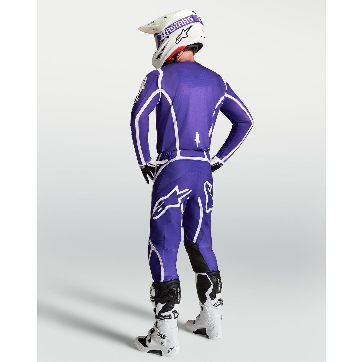 Alpinestars Fluid APEX V2 MX Jersey (Deep Blue/White)