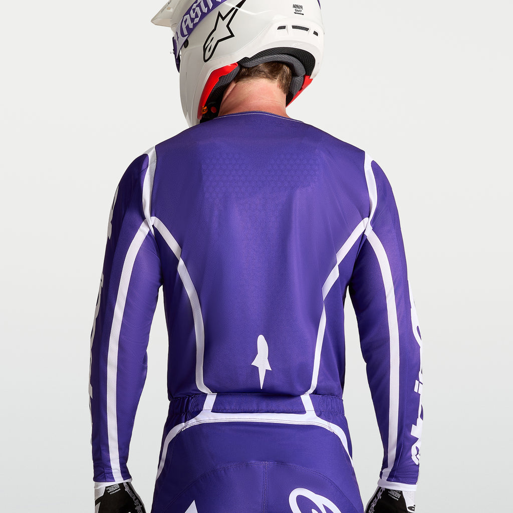 Alpinestars Fluid APEX V2 MX Gear Set (Deep Blue/White)