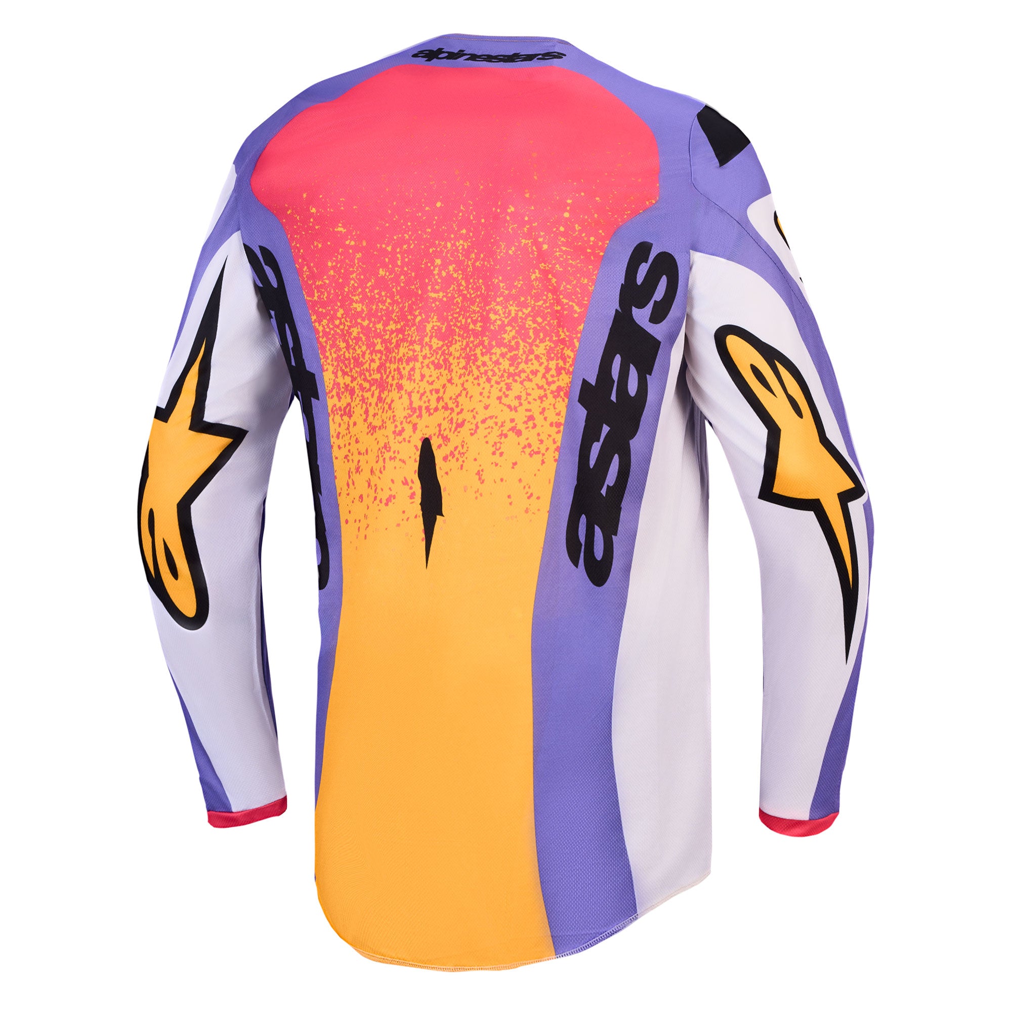 Alpinestars Fluid DRAG MX Gear Set (Light Lilac/Blue Iris/Gold)