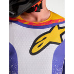 Alpinestars Fluid DRAG MX Gear Set (Light Lilac/Blue Iris/Gold)