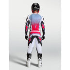 Alpinestars Fluid DRAG MX Gear Set (Black/White/Light Blue/Red Fluo)