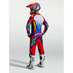 Alpinestars Fluid DRAG MX Gear Set (Blue Navy/Fire Red/White)
