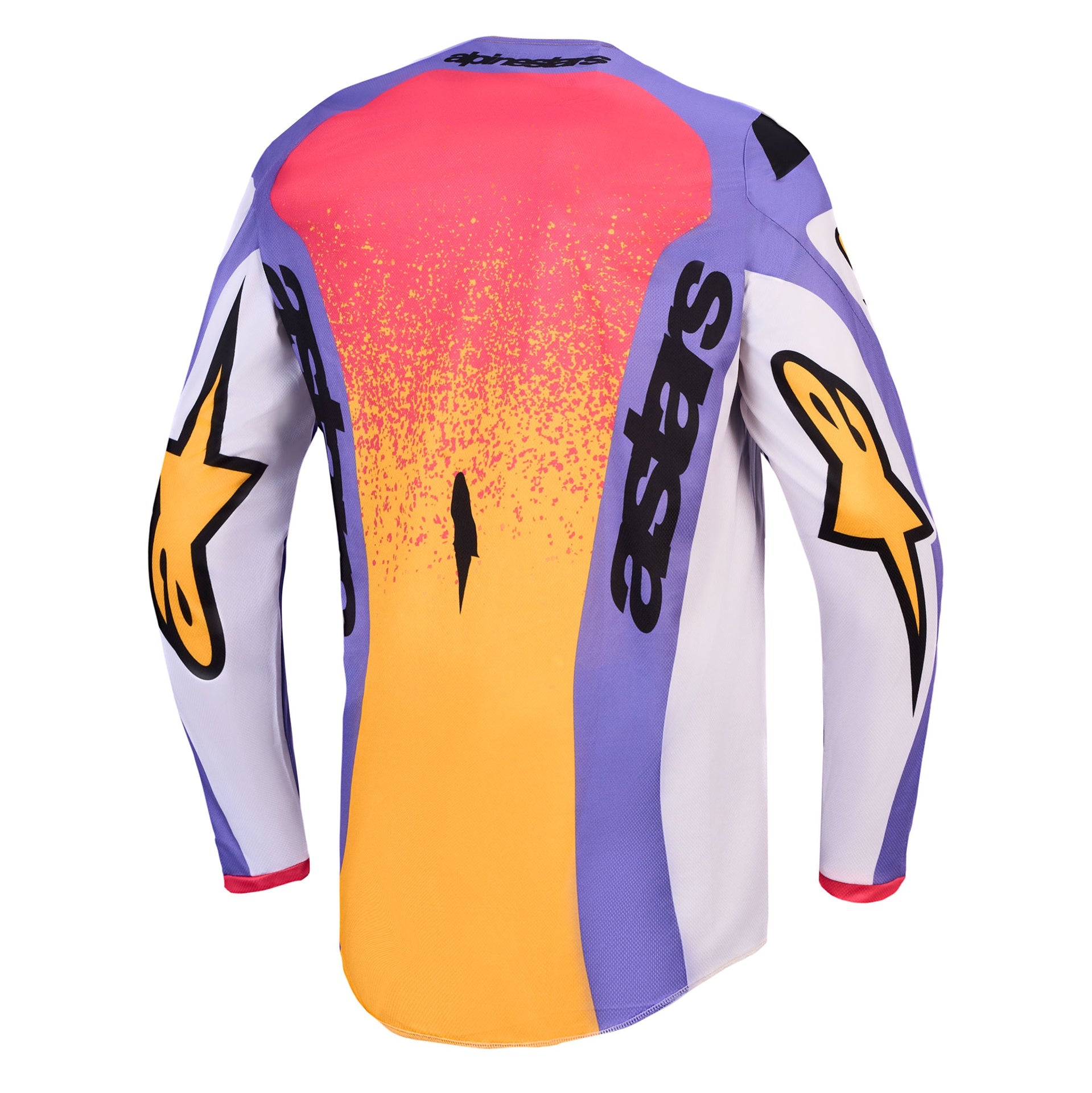 Alpinestars Fluid DRAG MX Jersey (Light Lilac/Blue Iris/Gold)