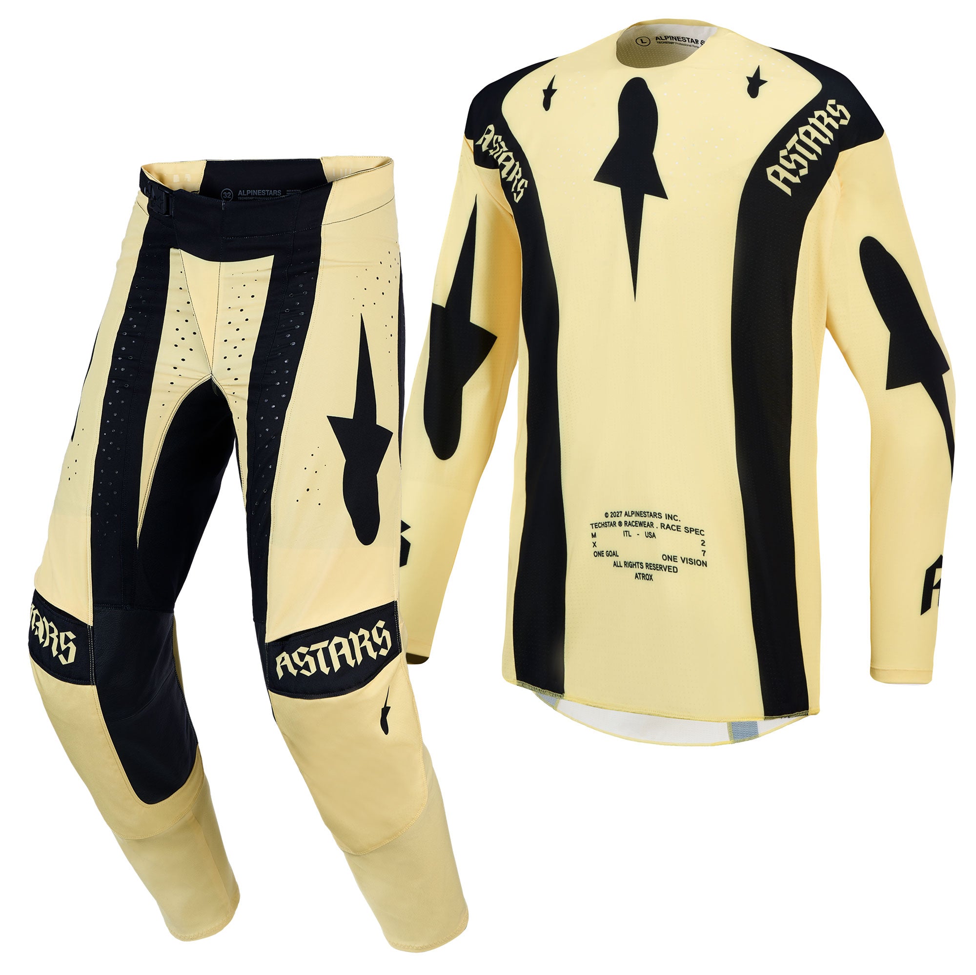 Alpinestars Techstar ATROX Kit Deal (Yellow/Black)