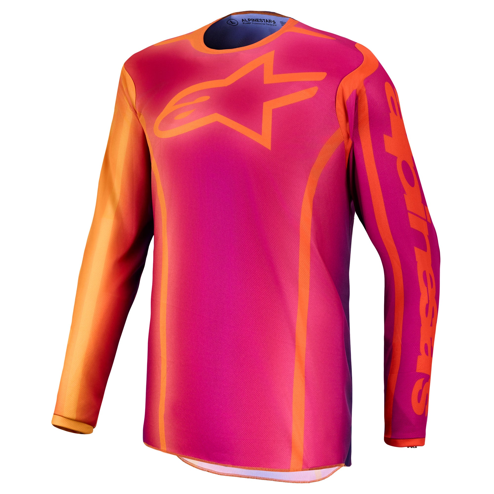 Alpinestars Fluid KEPLER MX Gear Set (Dark Purple/Orange)