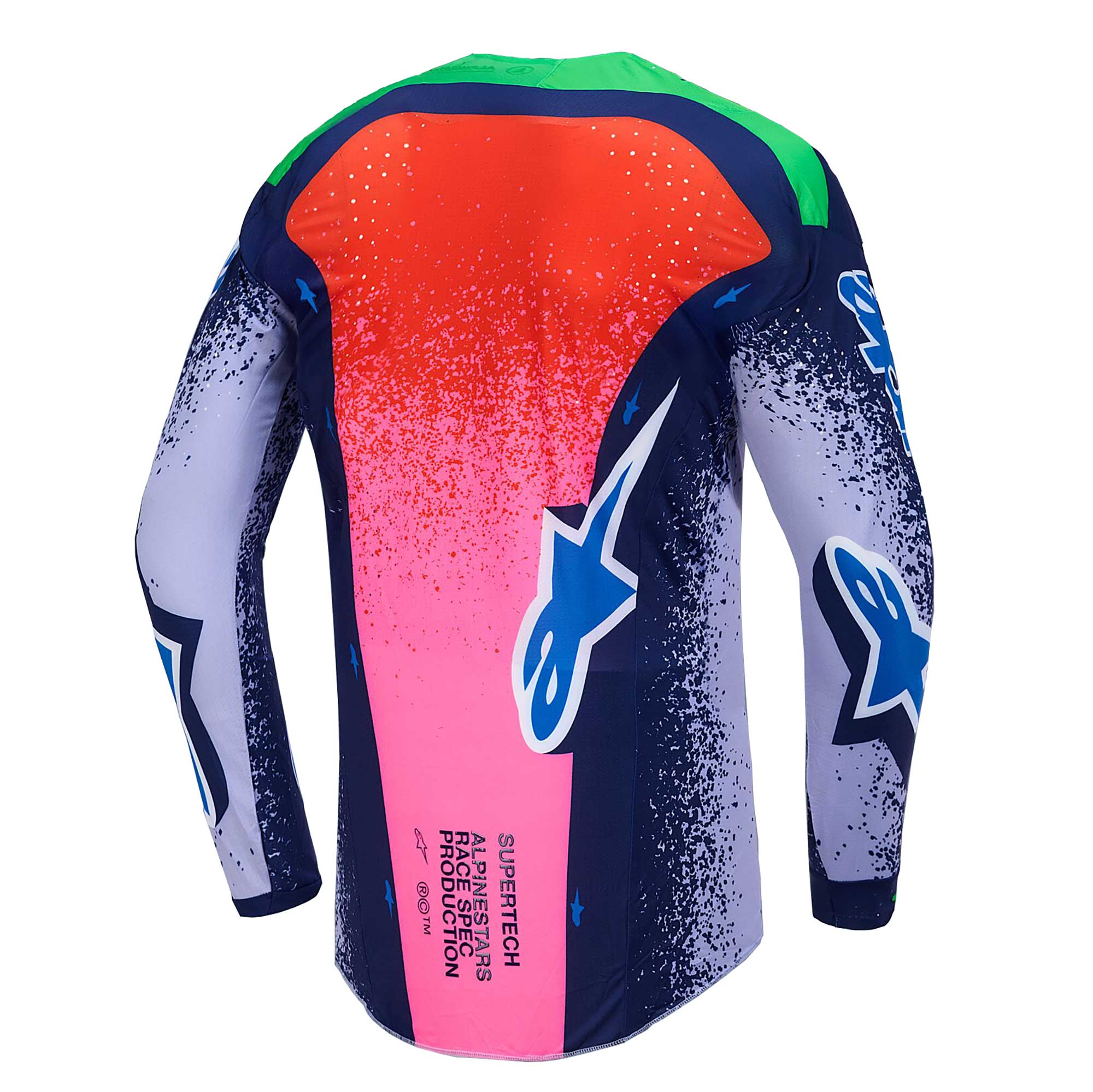 Alpinestars (Limited Edition) MX Jersey - SuperTech RECORDS (Multi)