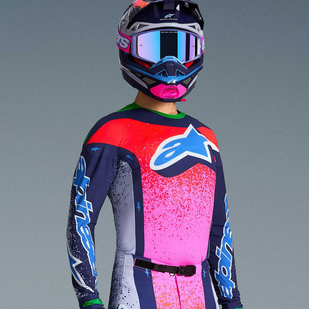 Alpinestars (Limited Edition) MX Jersey - SuperTech RECORDS (Multi)
