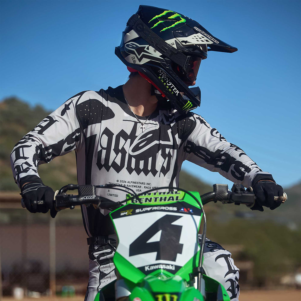 Alpinestars (Limited Edition) MX Jersey - Techstar WOLF DUST (Dune Black)