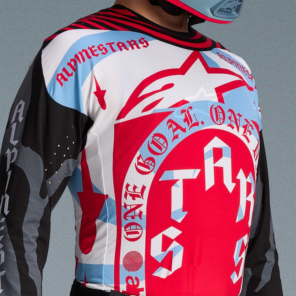 Alpinestars (Limited Edition) MX Jersey & Pant Kit Deal - TechStar BEAST (Pirate Black/Hot Orange)