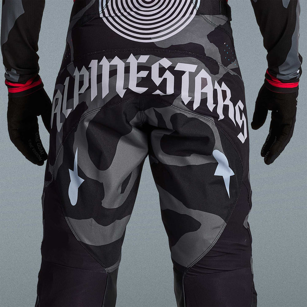 Alpinestars (Limited Edition) MX Jersey & Pant Kit Deal - TechStar BEAST (Pirate Black/Hot Orange)