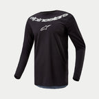 Alpinestars Fluid Graphite MX Jersey (Black/Silver)