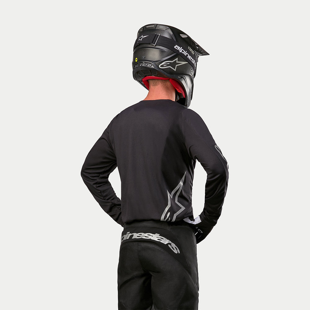 Alpinestars Fluid Graphite MX Gear Set (Black/Silver)