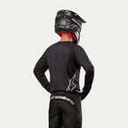 Alpinestars Fluid Graphite MX Gear Set (Black/Silver)