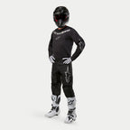 Alpinestars Fluid Graphite MX Jersey (Black/Silver)