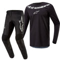 Alpinestars Fluid Graphite MX Gear Set (Black/Silver)