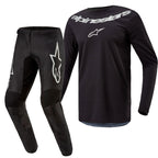 Alpinestars Fluid Graphite MX Gear Set (Black/Silver)