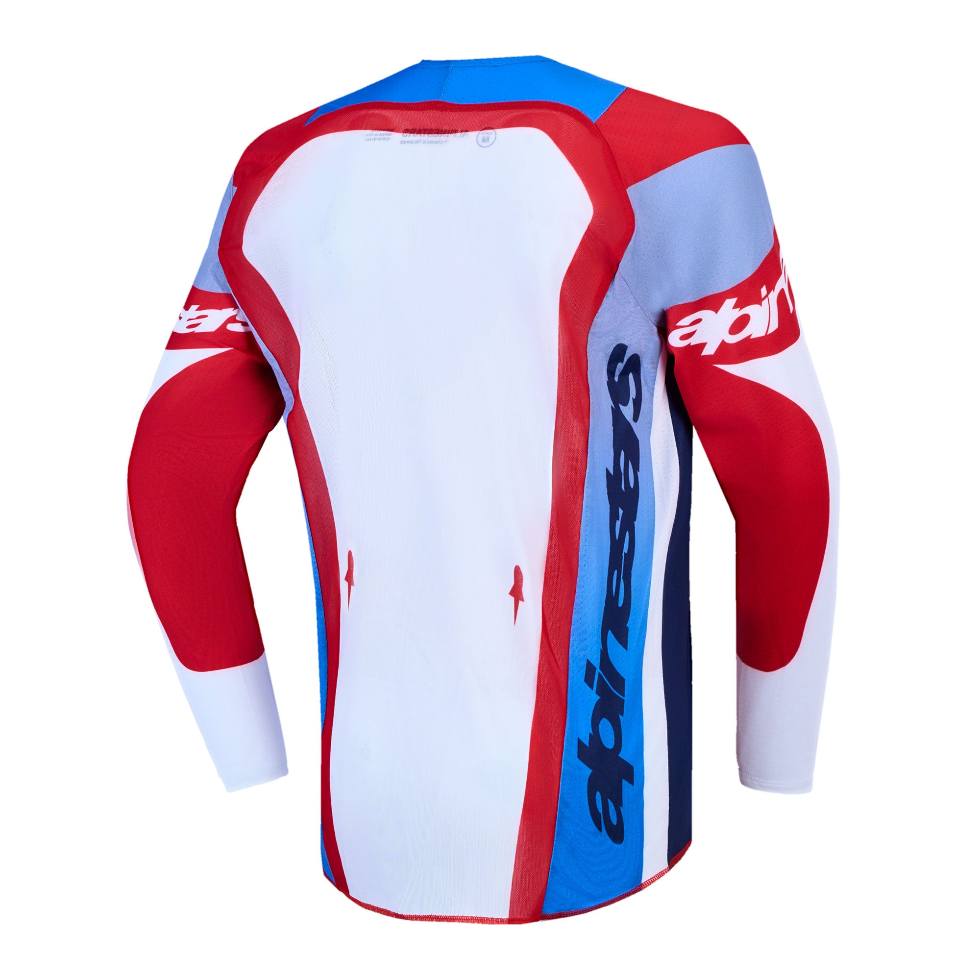 Alpinestars Youth Supertech DYNA MX Gear Set (Fire Red/White/Navy Blue)