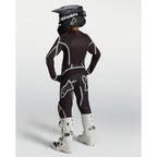 Alpinestars Youth Fluid APEX V2 MX Gear Set (Black/Silver)