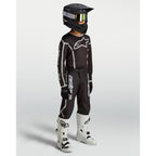 Alpinestars Youth Fluid APEX V2 MX Gear Set (Black/Silver)