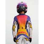 Alpinestars Youth Fluid DRAG MX Gear Set (Light Lilac/Blue Iris/Gold)