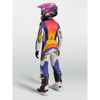 Alpinestars Youth Fluid DRAG MX Gear Set (Light Lilac/Blue Iris/Gold)
