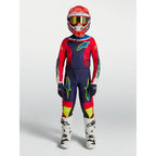 Alpinestars Youth Fluid DRAG MX Gear Set (Blue Navy/Fire Red/White)