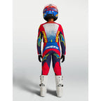 Alpinestars Youth Fluid DRAG MX Gear Set (Blue Navy/Fire Red/White)