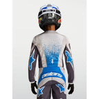 Alpinestars Youth Fluid DRAG MX Jersey (Graystone/Light Lilac/UCLA Blue)