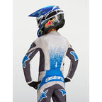 Alpinestars Youth Fluid DRAG MX Jersey (Graystone/Light Lilac/UCLA Blue)