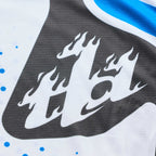 Troy Lee Designs MX | SX Jersey & Pant Kit Deal GP PRO ROLLER (White / Blue)