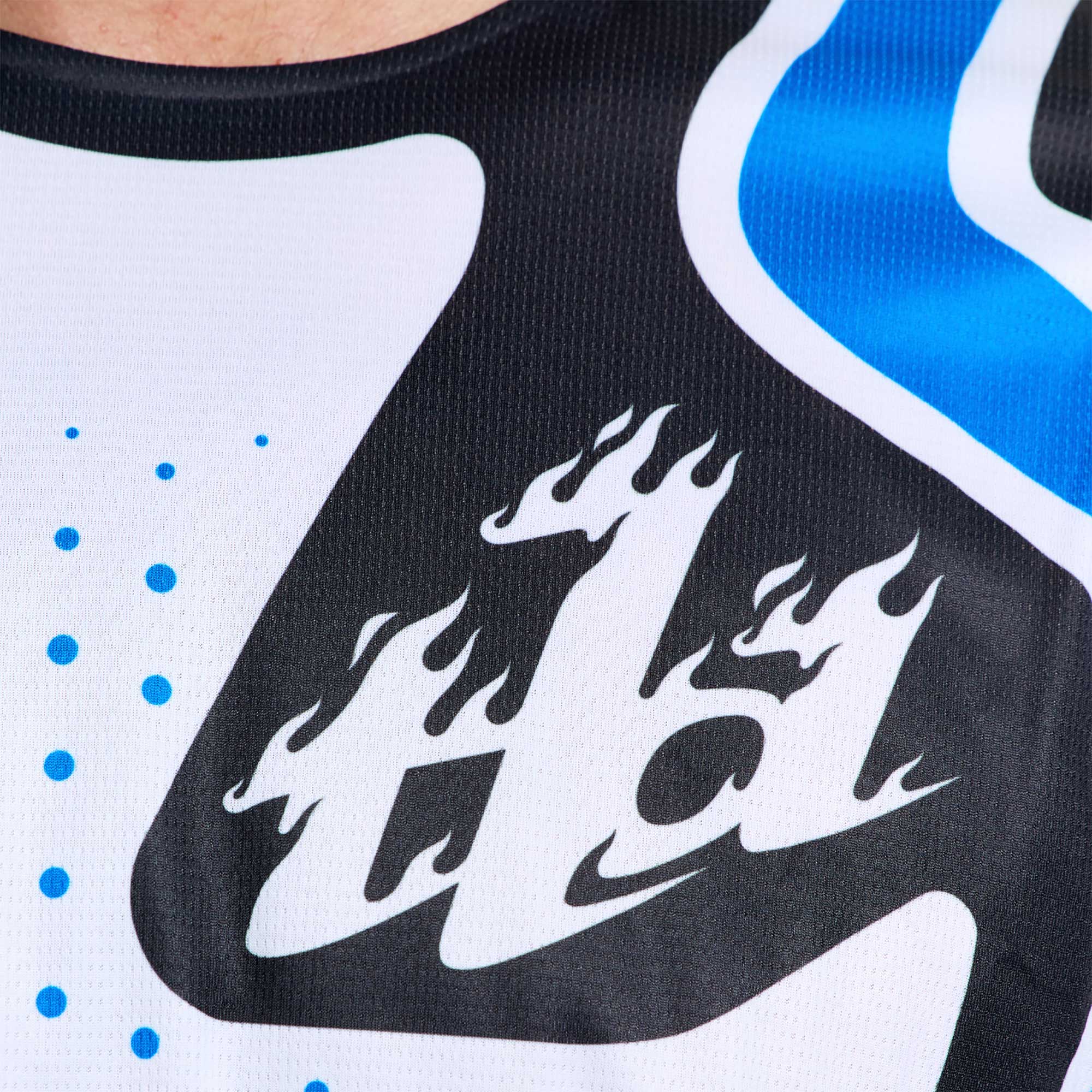 Troy Lee Designs MX | SX Jersey & Pant Kit Deal GP PRO ROLLER (White / Blue)